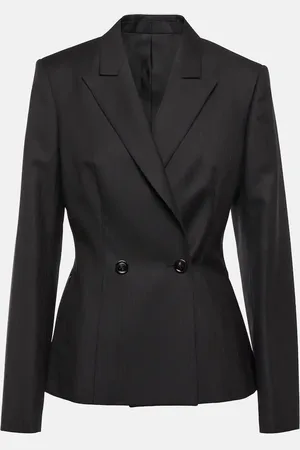 Alaïa Alaïa Blazer aus Woll-Gabardine