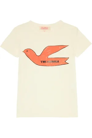 The Animals Observatory T-Shirt Hippo aus Baumwolle