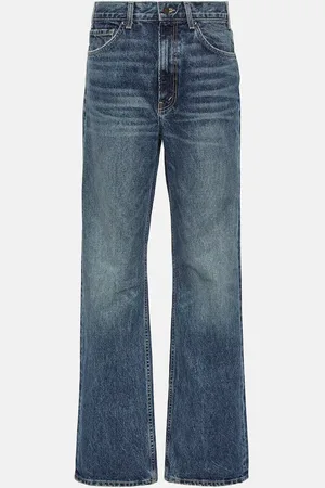 NILI LOTAN High-Rise Straight Jeans Mitchell