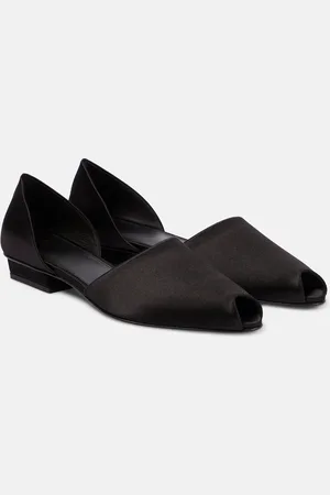 Totême Ballerinas The Peep-Toe aus Satin