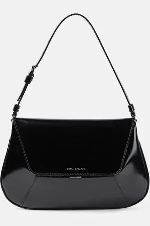 Amina Muaddi Schultertasche Ami aus Leder