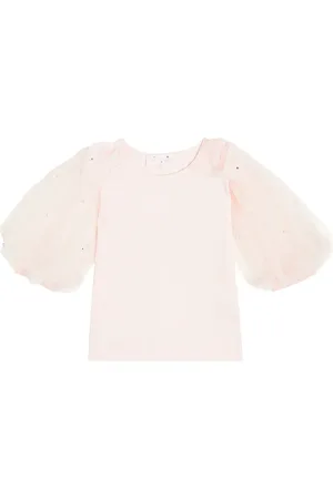 Tutu Du Monde Top Papillion aus Jersey und Tüll