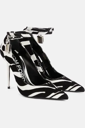 Tom Ford Pumps Padlock aus Samt