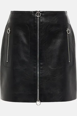 Stella McCartney Minirock aus Lederimitat