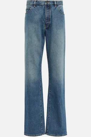 Alaïa Alaïa Low-Rise Straight Jeans Lover