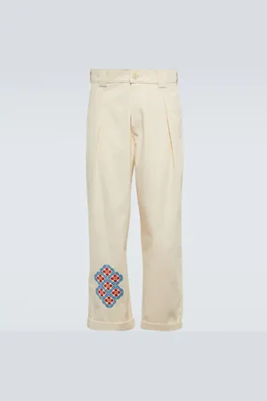 ADISH Bestickte Hose aus Baumwolle
