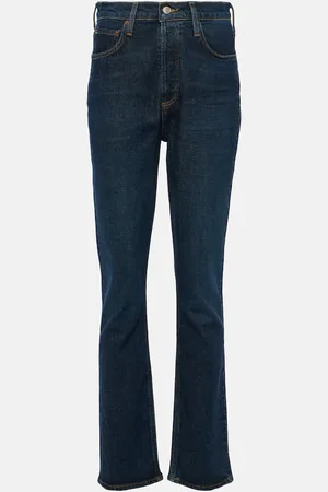 AGOLDE High-Rise Slim Jeans Freya