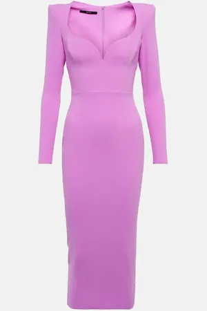 ALEX PERRY Midikleid Maren aus Crêpe