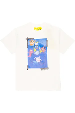 OFF-WHITE T-Shirt aus Baumwoll-Jersey