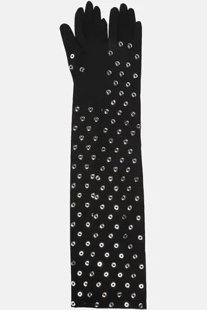 Alaïa Alaïa Verzierte Handschuhe aus Jersey
