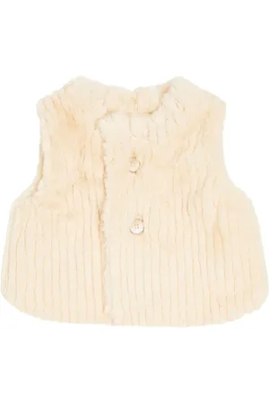 Donsje Baby Weste Tinge aus Faux Fur