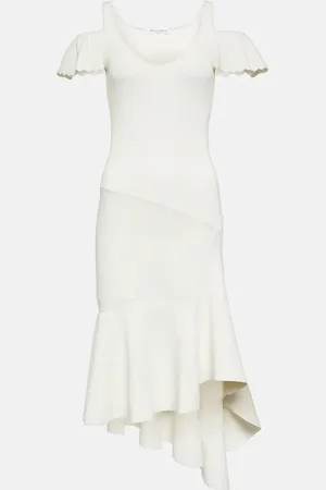 J.W.Anderson Off-Shoulder-Midikleid