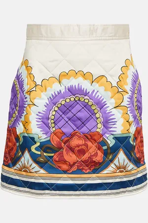 La DoubleJ Bedruckter Minirock Edie aus Twill
