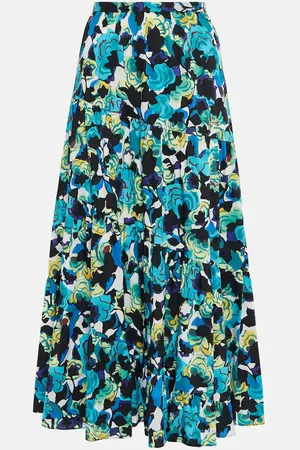 Diane von Furstenberg Bedruckter Midirock aus einem Baumwollgemisch