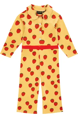 Mini Rodini Bedruckter Jumpsuit aus Baumwolle