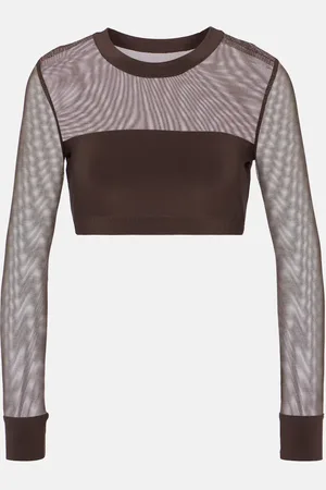Norma Kamali Cropped-Top