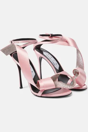 AREA X Sergio Rossi Verzierte Sandalen Marquise