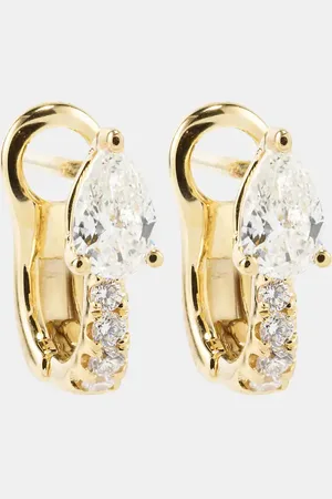 Anita Ohrringe aus 18kt Gelbgold mit Diamanten