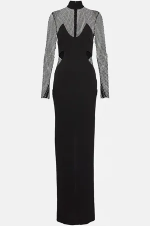 Tom Ford Robe aus Jersey und Mesh