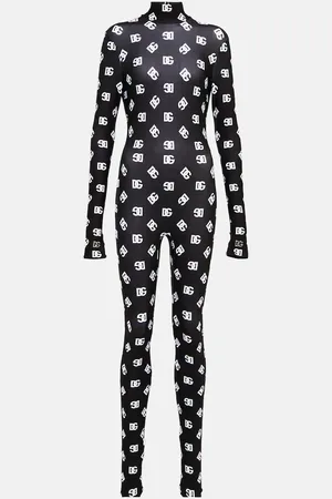 Dolce & Gabbana Bedruckter Jumpsuit aus Jersey