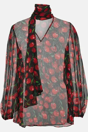 Dolce & Gabbana Bluse aus Seidenchiffon