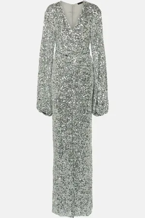 ROTATE Jumpsuit mit Pailletten