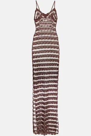 AYA MUSE Maxikleid aus Spitze