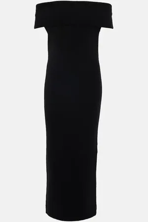 Totême Off-Shoulder-Midikleid
