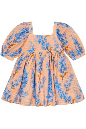 MORLEY Kleid Suzy Delphinium aus Baumwolle