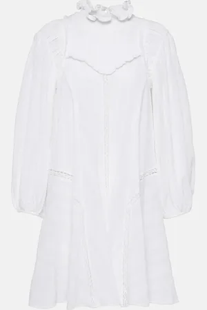 Marant Etoile Minikleid Isma aus einem Baumwollgemisch