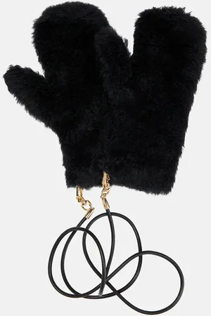 Max Mara Handschuhe Ombrato aus Wolle und Seide