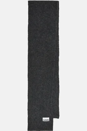 Ganni Schal aus einem Wollgemisch