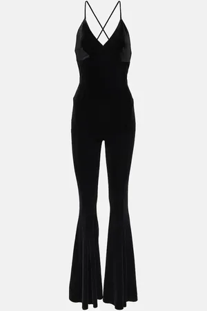 Norma Kamali Jumpsuit aus Samt