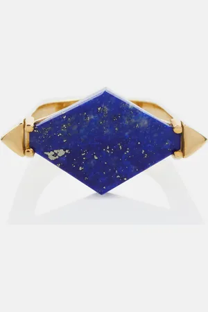 Aliita Ring Deco Rombo aus 9kt Gelbgold mit Lapis Lazuli