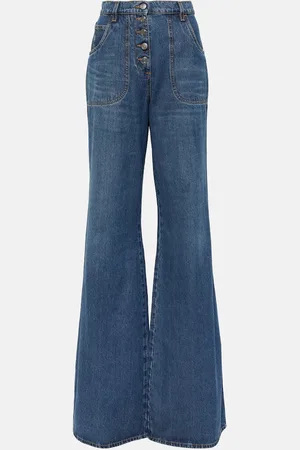 Etro Bestickte Flared Jeans