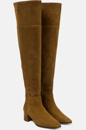 Jimmy Choo Overknee-Stiefel Loren 45 aus Veloursleder
