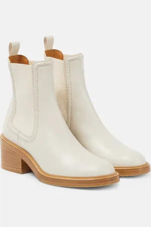 Chloé Chloé Chelsea Boots Mallo aus Leder