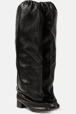 Khaite Overknee-Stiefel Bowe aus Leder