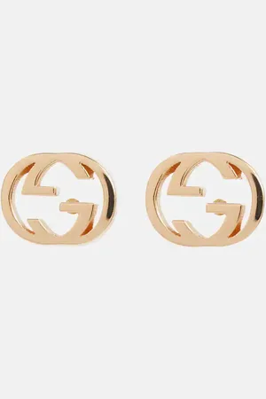 Gucci Ohrringe Interlocking G aus 18kt Gelbgold
