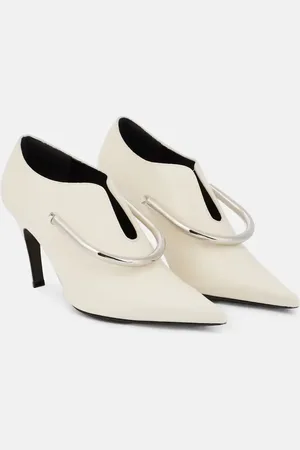 Jil Sander Verzierte Pumps aus Leder