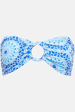 ALEXANDRA MIRO Bedrucktes Bikini-Oberteil Carlotta