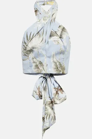 Erdem Cropped-Top Luna aus Baumwolle