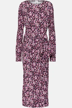 Marant Etoile Bedrucktes Midikleid Lissy aus Jersey