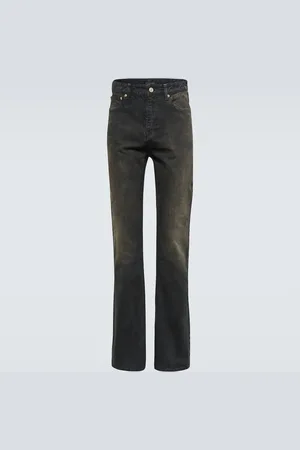 Balenciaga Mid-Rise Bootcut Jeans