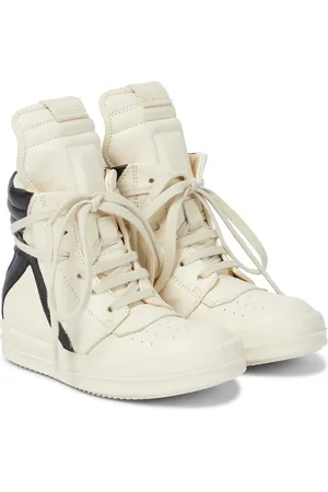 Rick Owens High-Top Sneakers Geobasket aus Leder