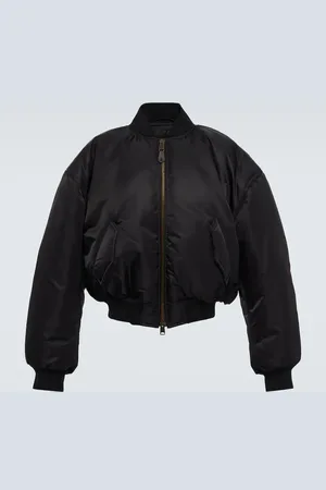 Balenciaga Wattierte Bomberjacke aus Nylon
