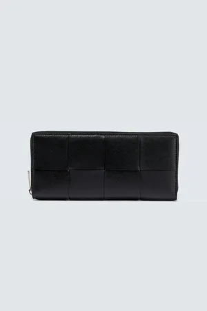 Bottega Veneta Portemonnaie Intreccio aus Leder