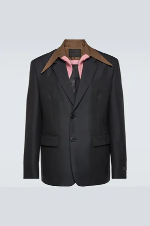 Prada Anzugjacke aus Wolle und Mohair