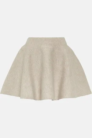 Alaïa Alaïa Minirock aus einem Wollgemisch