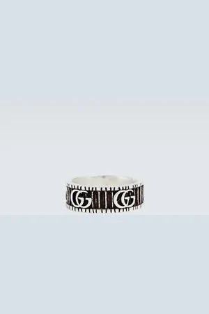 Gucci Ring Double G Marmont aus Sterlingsilber